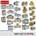 Brass Tube Plumbing Hose Compression Pipe Fittings